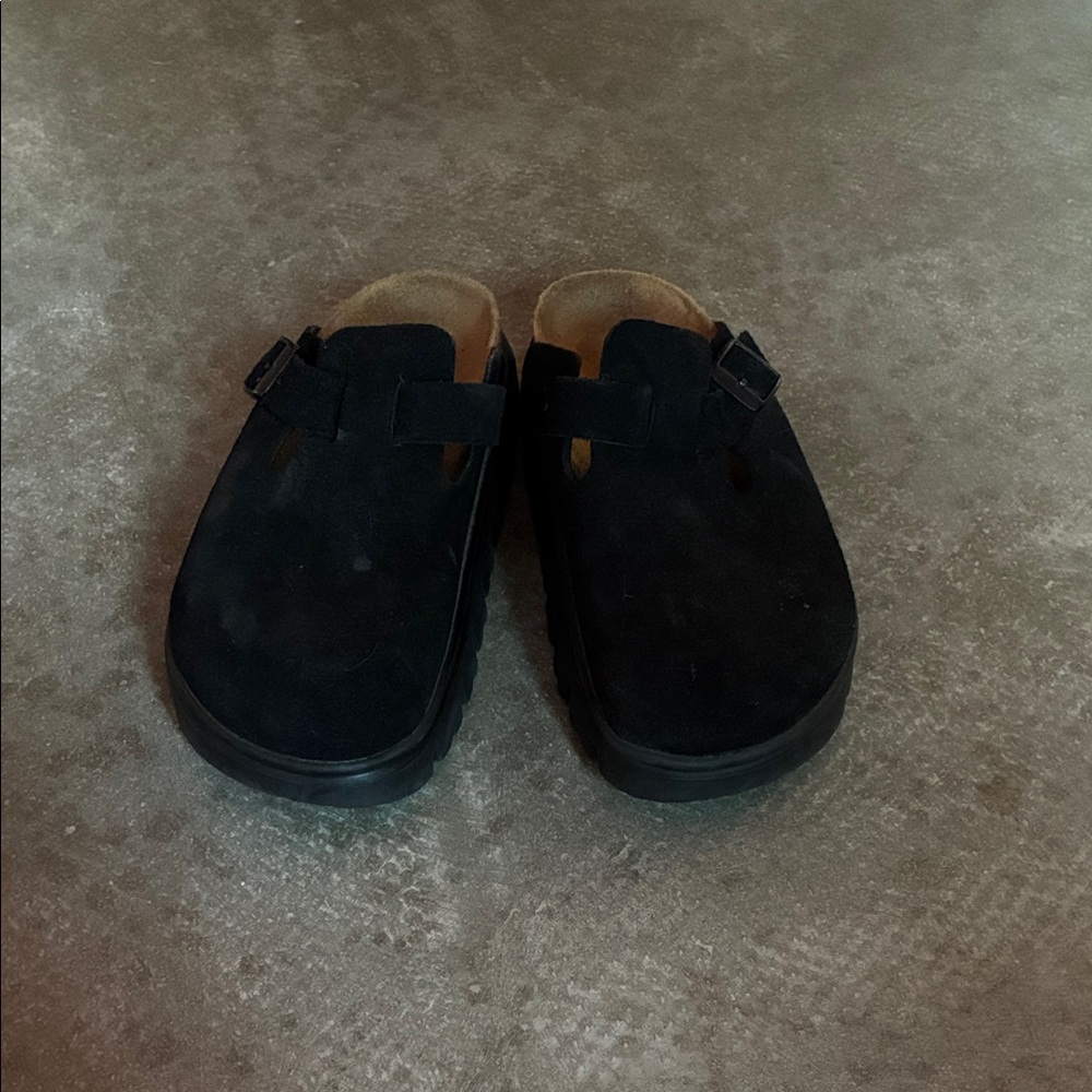 Birkenstock Black Mules
